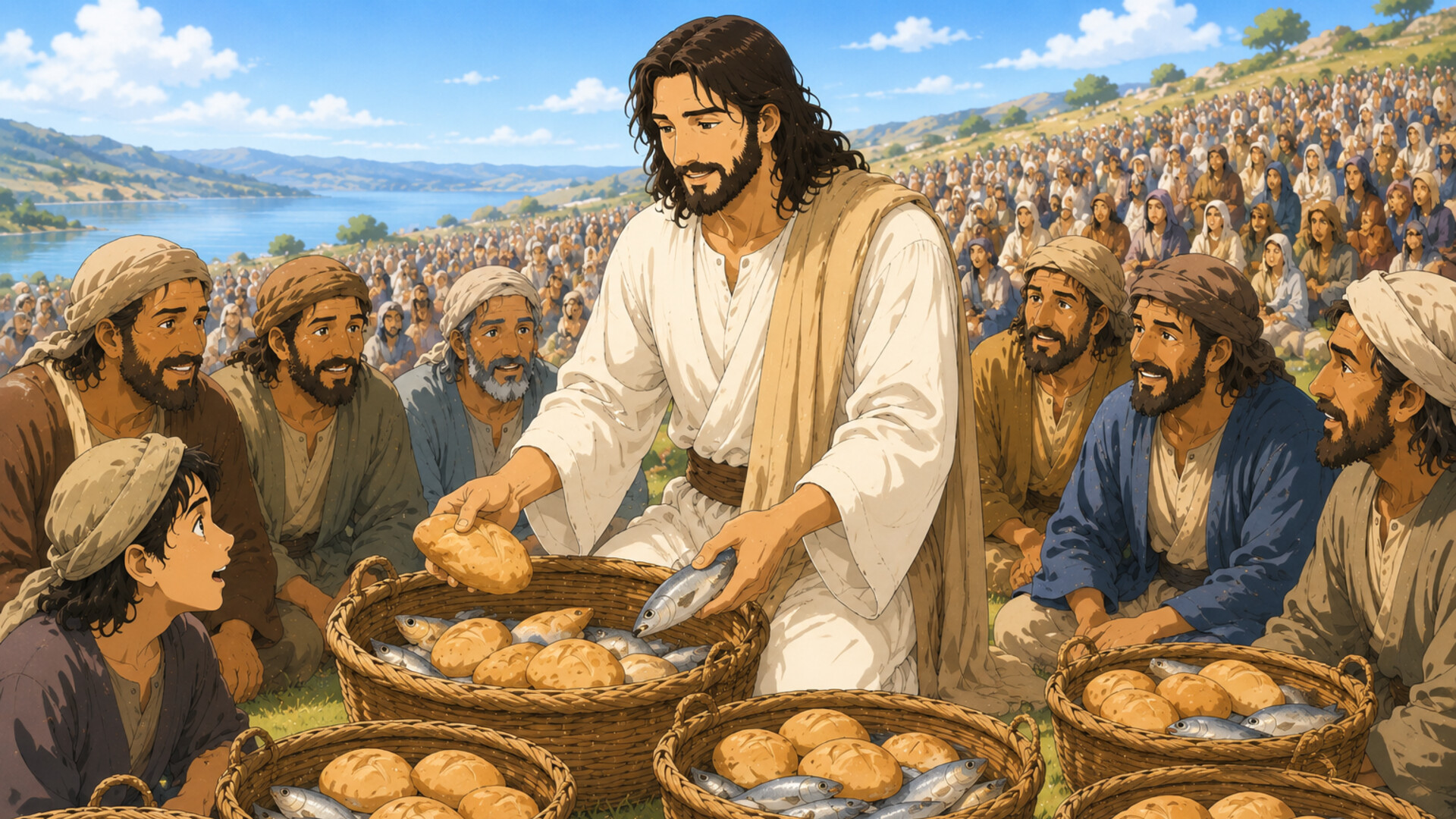 Feeding the five thousand